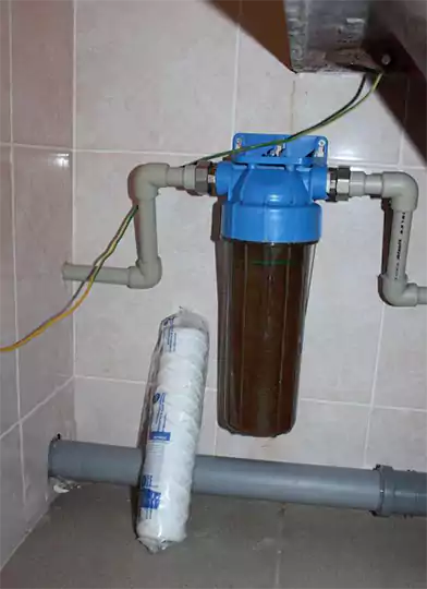 Магистральный фильтр для очистки воды от ржавчины